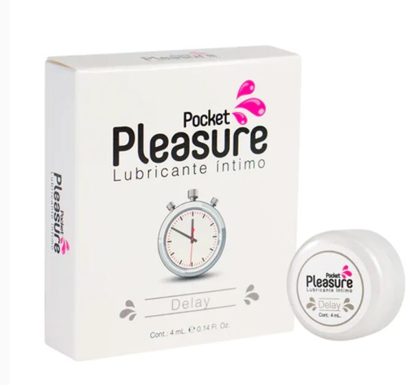 Lubricante Íntimo Delay x 4 ml by Pocket Pleasure