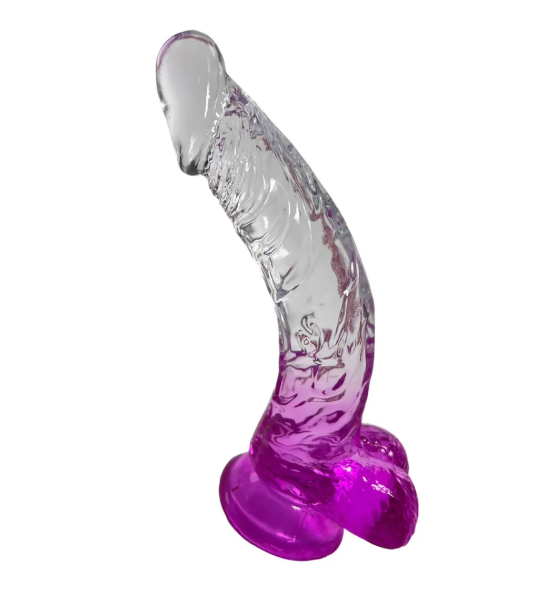 Consolador Degradé Testiculos Punto G 0788