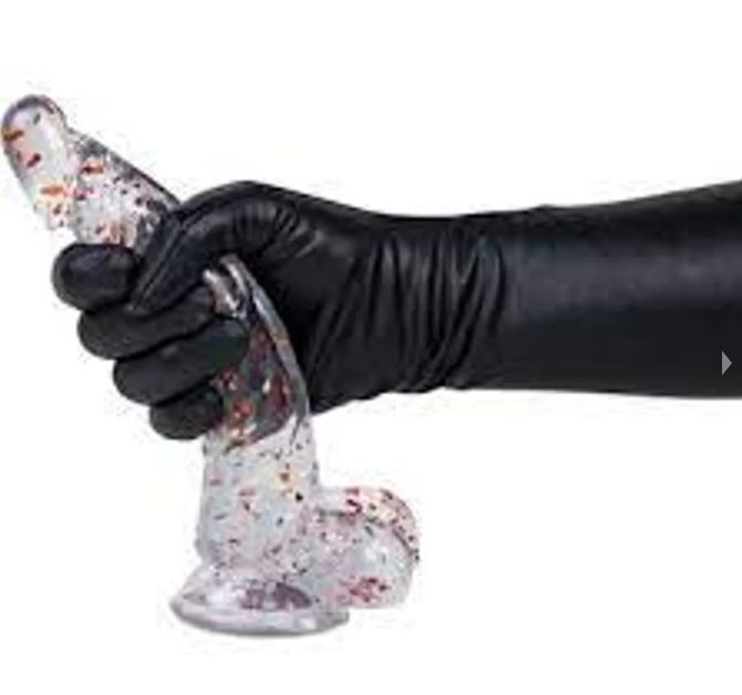 Dildo Realista Angelo Transparente 0911