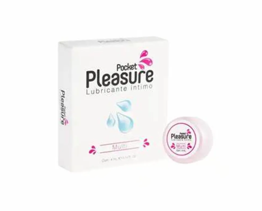 Lubricante Íntimo Pleasure x 4 ml by Pocket Pleasure